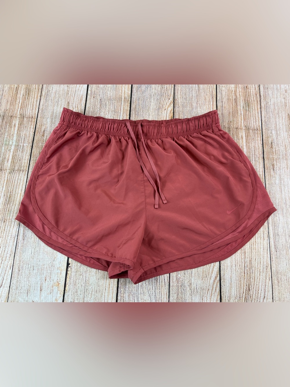 Nike Women's Tempo 3" Brief-Lined Running Pink Shorts Size XL CU8890-692